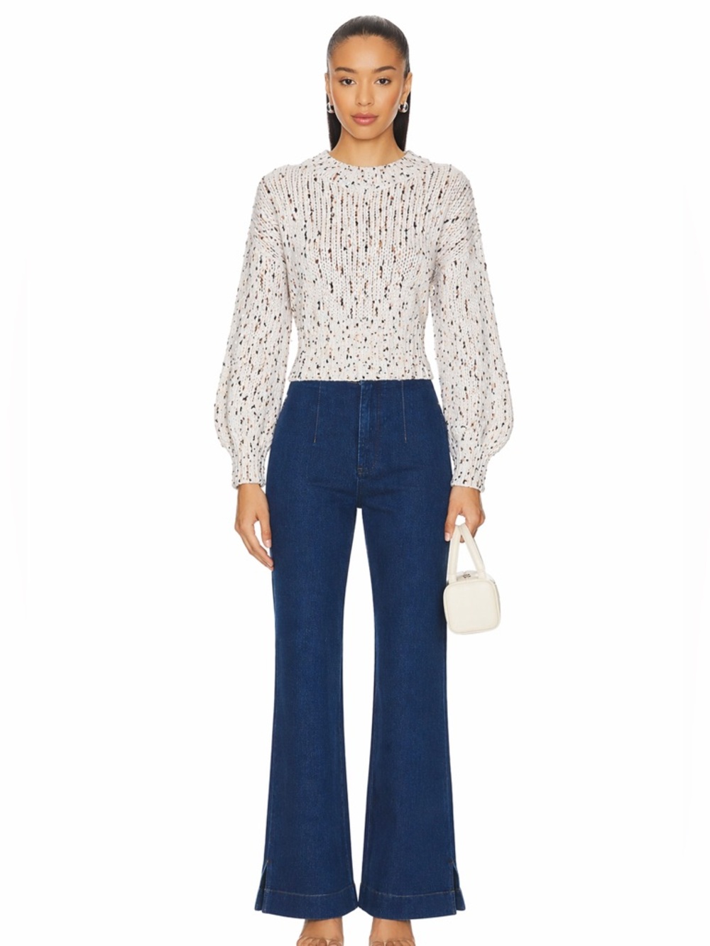 #107 🌷 Jason Wu High-Rise Flare Jeans | Dark Wash | Size M | Tailored Fit